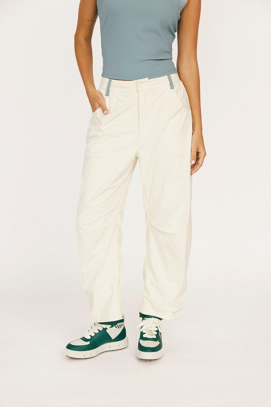 Fore All NWT Women's Golf Bennett Barrel Pant Angora Small